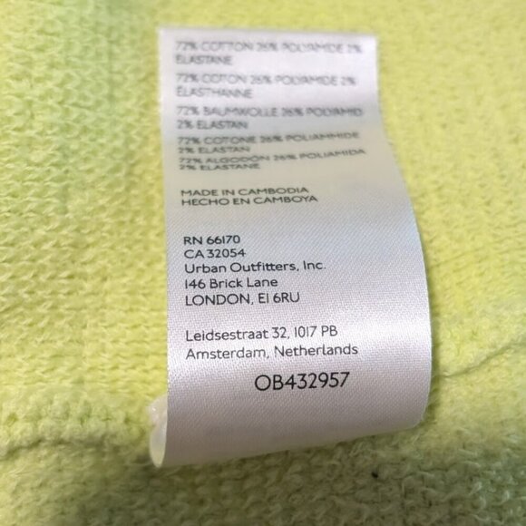 Free People Lime Green Turtleneck Sweater - Picture 9 of 13